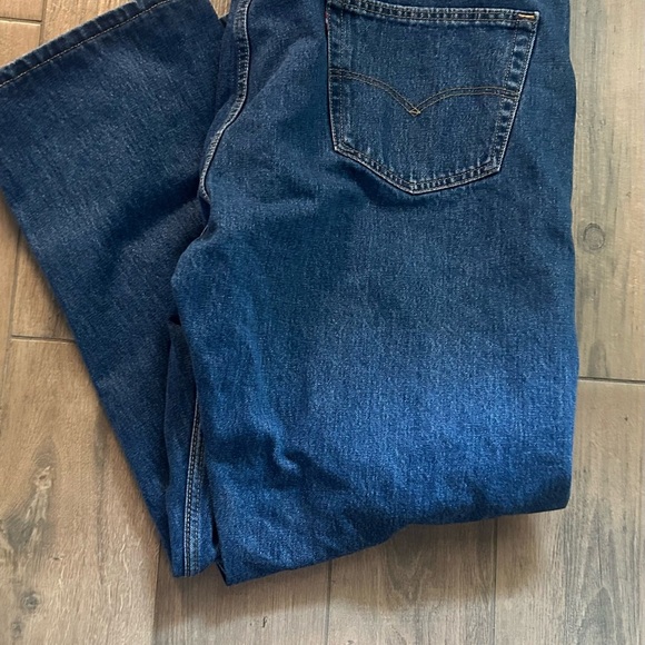 Levi's Classic Blue Straight Jeans Timeless Denim - Picture 6 of 6